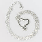 Ketten - Lange Chunky-Halskette mit Herzanhänger - KL257 - Beau Soleil Jewelry