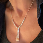 Ketten - Längenverstellbare Halskette mit Anhänger - K254 - Beau Soleil Jewelry