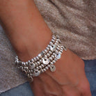 Armbänder - Damen Lederarmband Münzen A937 - Braun - A937-18-Braun - Beau Soleil Jewelry