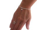 925 Silber Schmuck - 925 Silber Armband mit Stern - 17 - 898Astern-17 - Beau Soleil Jewelry