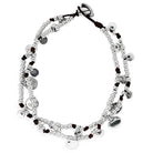 Armbänder - Wickelarmband mit Coins A902 - Braun - 902A-19-Braun - Beau Soleil Jewelry