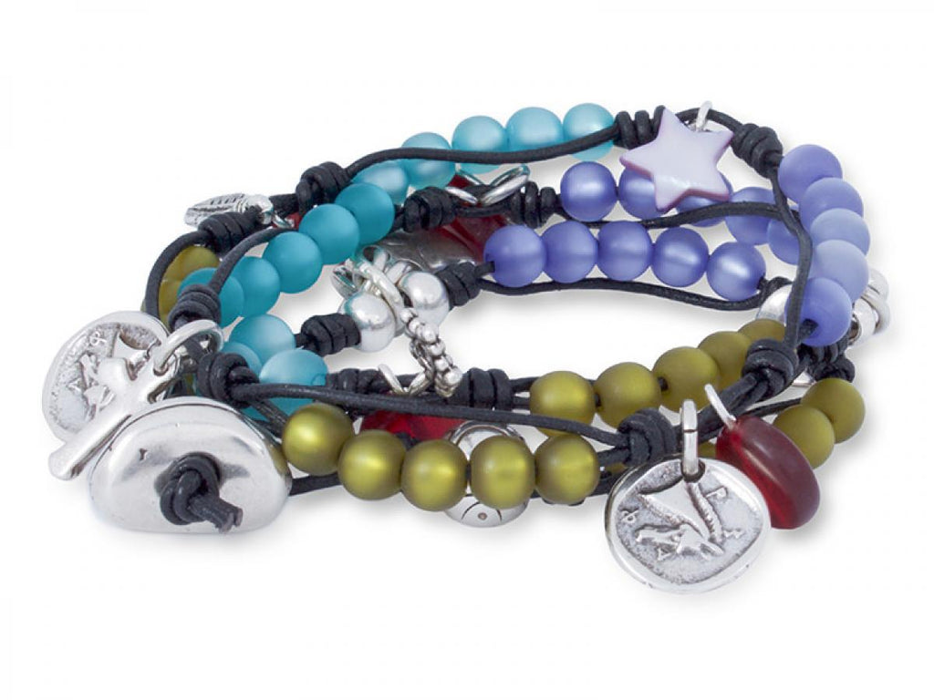 Armbänder - Damen Wickelarmband Malaga - Braun - A840Malaga-18-Braun - Beau Soleil Jewelry